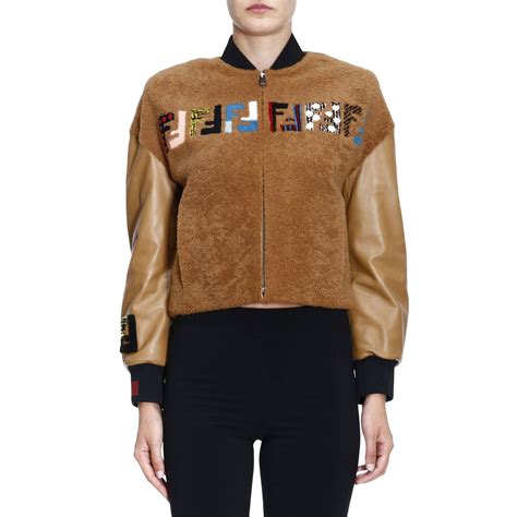 bomber fendi donna corto|Bomber .